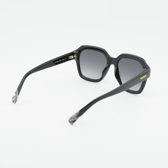 Missoni MIS 0130/G/S 0807 9O Sunglasses Black Square Frame, Grey Lenses main image 8